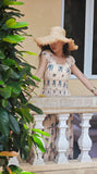 Skyward Swallow Maxi Dress