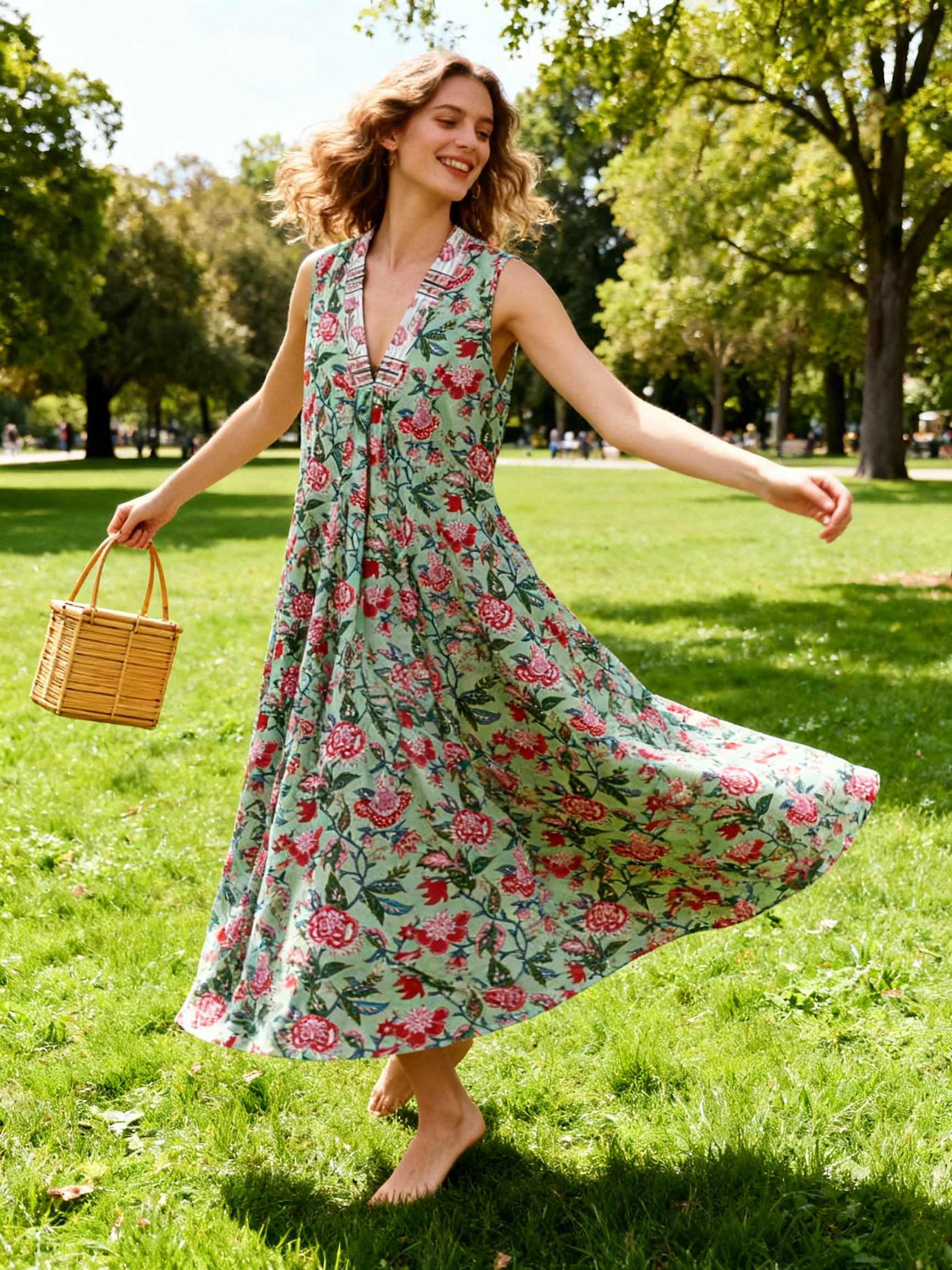 Sleeveless Maxi Dress