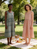 Summer Elegies Sleeveless Midi Dress